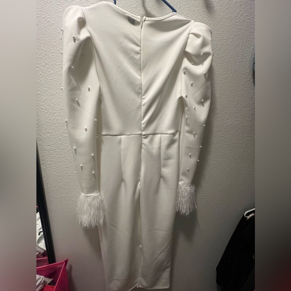 White women midi dress - Picture 5 of 6